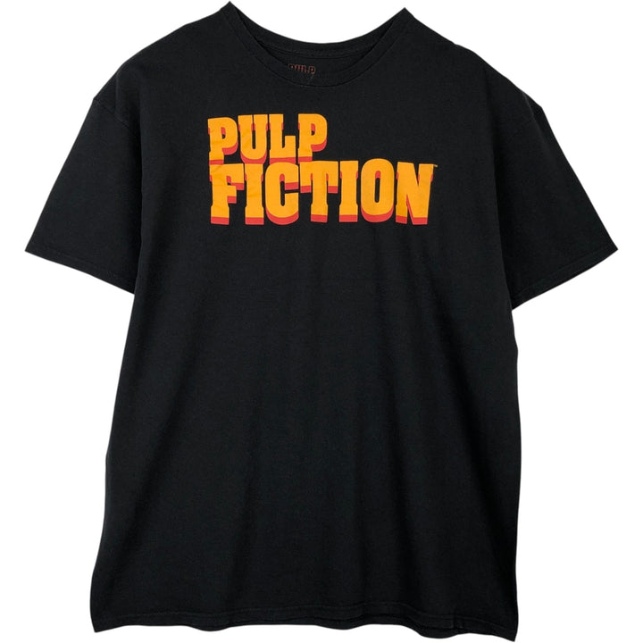 PULP FICTION Pulp Fiction Movie T-shirt Men's XL size cotton black type Vintage Second Hand