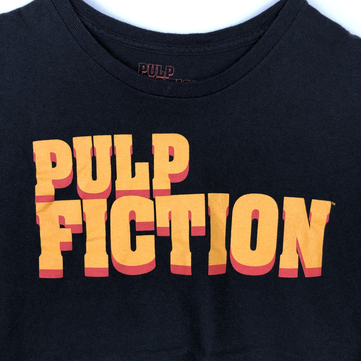 PULP FICTION Pulp Fiction Movie T-shirt Men's XL size cotton black type Vintage Second Hand
