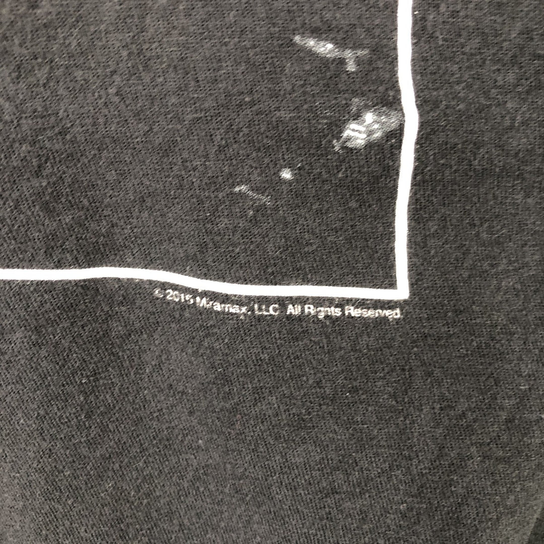 PULP FICTION Pulp Fiction Movie T-shirt Men's M size unclear black type Vintage Second Hand