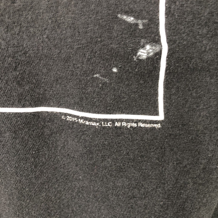 PULP FICTION Pulp Fiction Movie T-shirt Men's M size unclear black type Vintage Second Hand