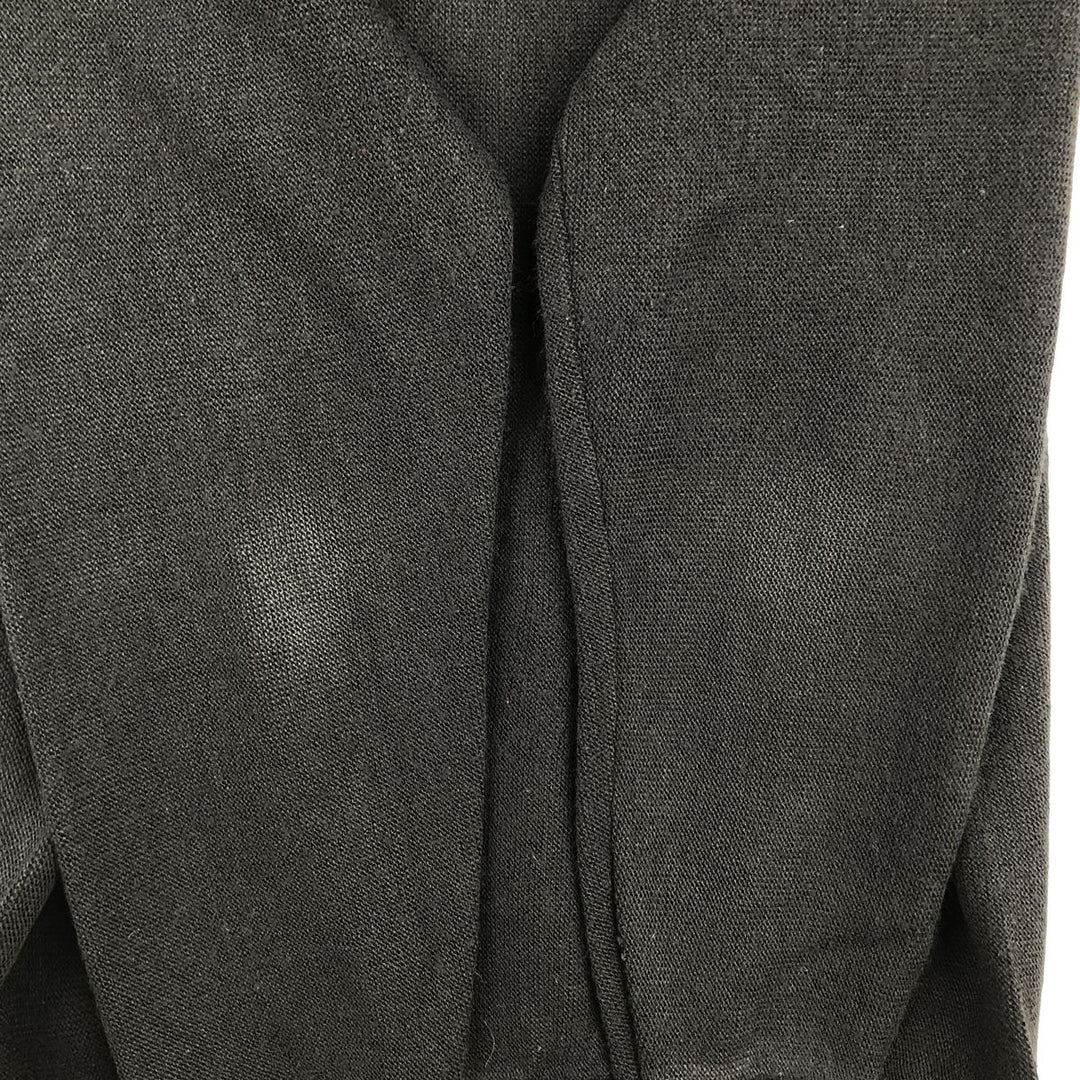 1990'S Arnold Palmer Acrylic Knit Cardigan, Made in USA, Men's Size L (approx.), Vintage acrylic black type Vintage Second Hand