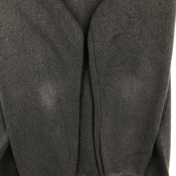 1990'S Arnold Palmer Acrylic Knit Cardigan, Made in USA, Men's Size L (approx.), Vintage acrylic black type Vintage Second Hand