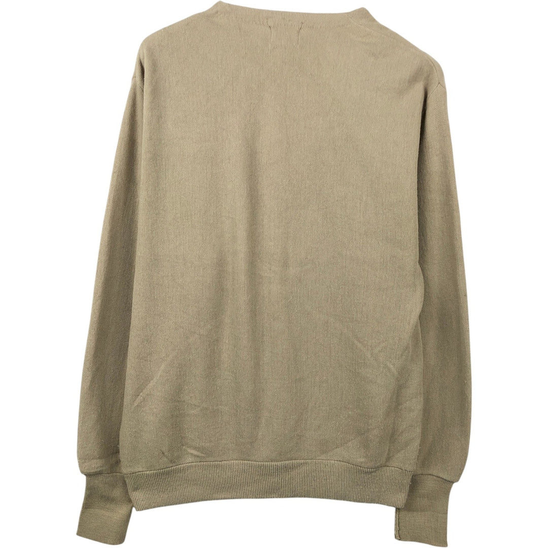 80s-90'S PINE STATE CLASSICS knit cardigan, made in USA, men's size L equivalent, vintage. unclear Beige type Vintage Second Hand