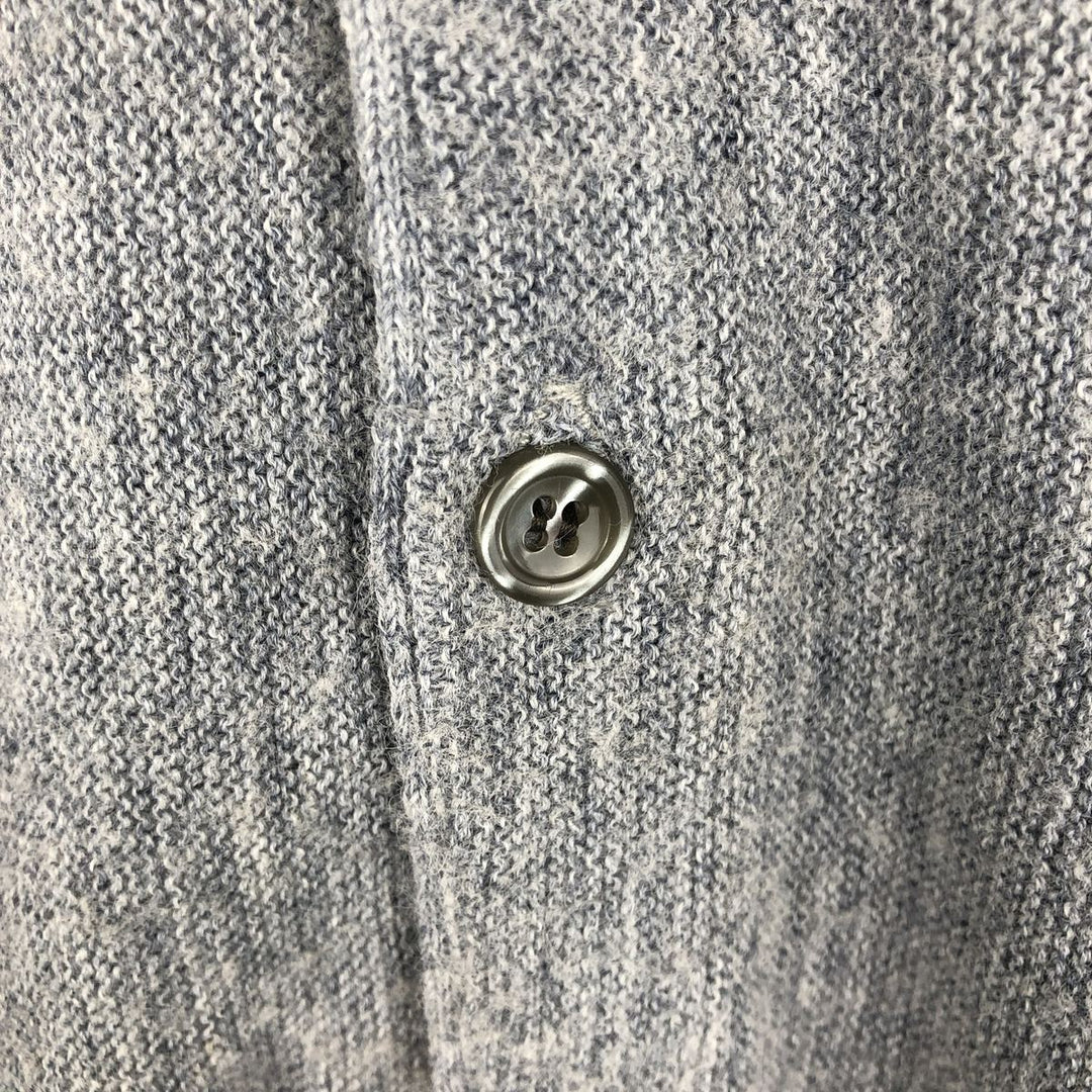 ~90'S THE KIMBERTON CO PICKERING knit cardigan, made in USA, men's size L equivalent, vintage. unclear gray type Vintage Second Hand