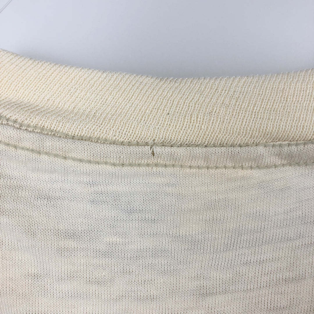 ~90'S Santana Band T-shirt, Men's Size M (approx.), Vintage polyester Beige type Vintage Second Hand