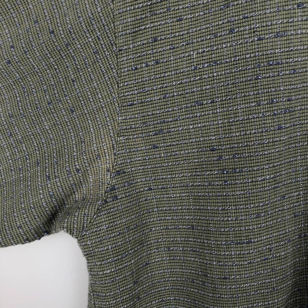 2000'S Columbia Short Sleeve Cotton Check Box Shirt, Men's Size L cotton green type Vintage Second Hand