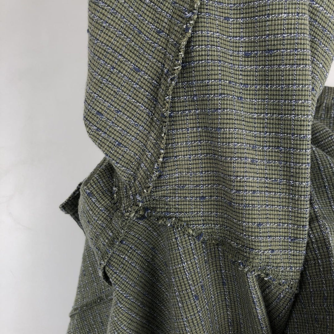 2000'S Columbia Short Sleeve Cotton Check Box Shirt, Men's Size L cotton green type Vintage Second Hand