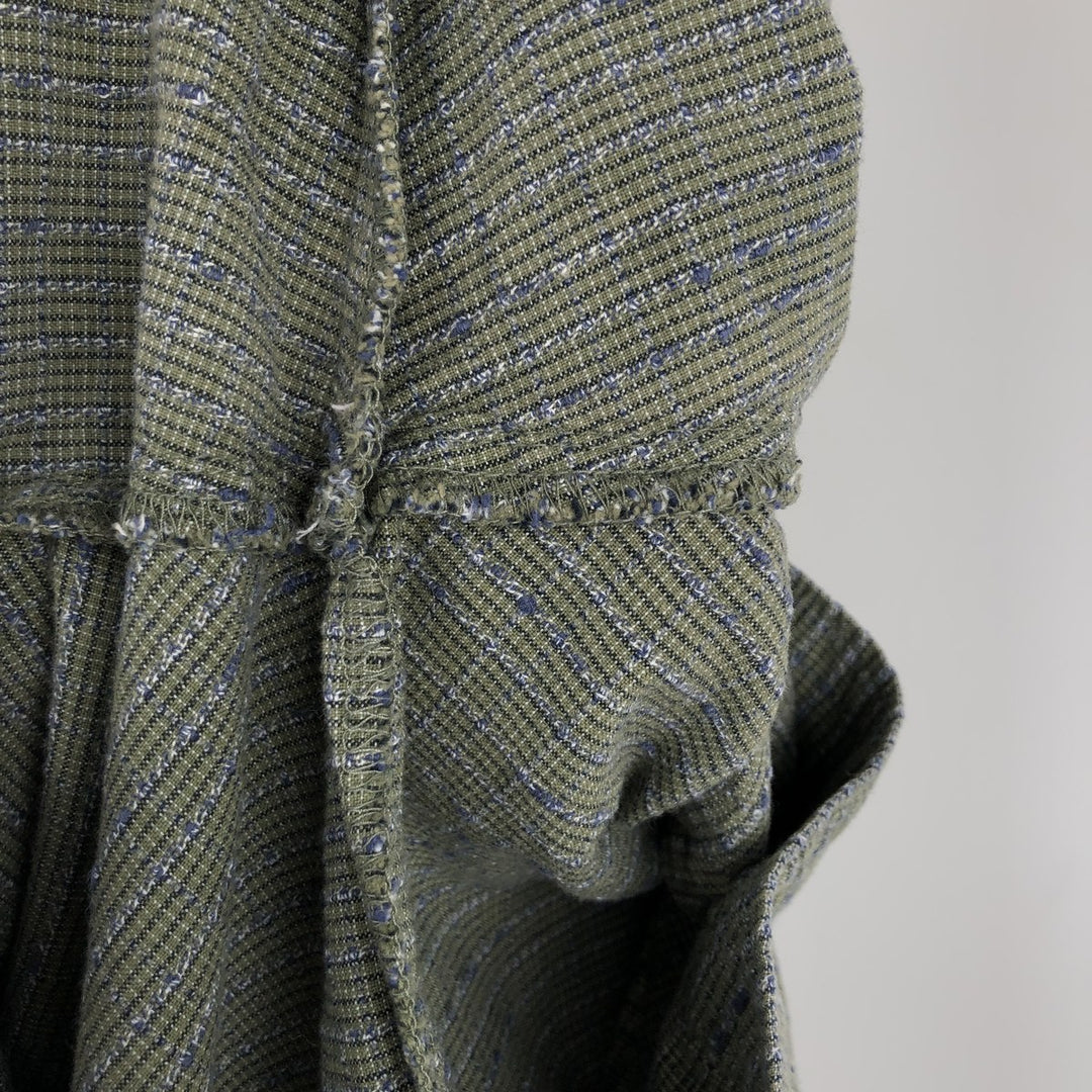 2000'S Columbia Short Sleeve Cotton Check Box Shirt, Men's Size L cotton green type Vintage Second Hand