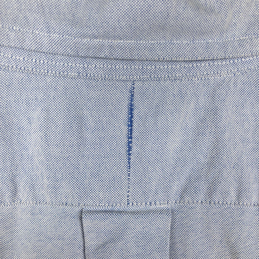Ralph Lauren Classic Fit short sleeve button down shirt, men's size M cotton Blue type light blue Vintage Second Hand