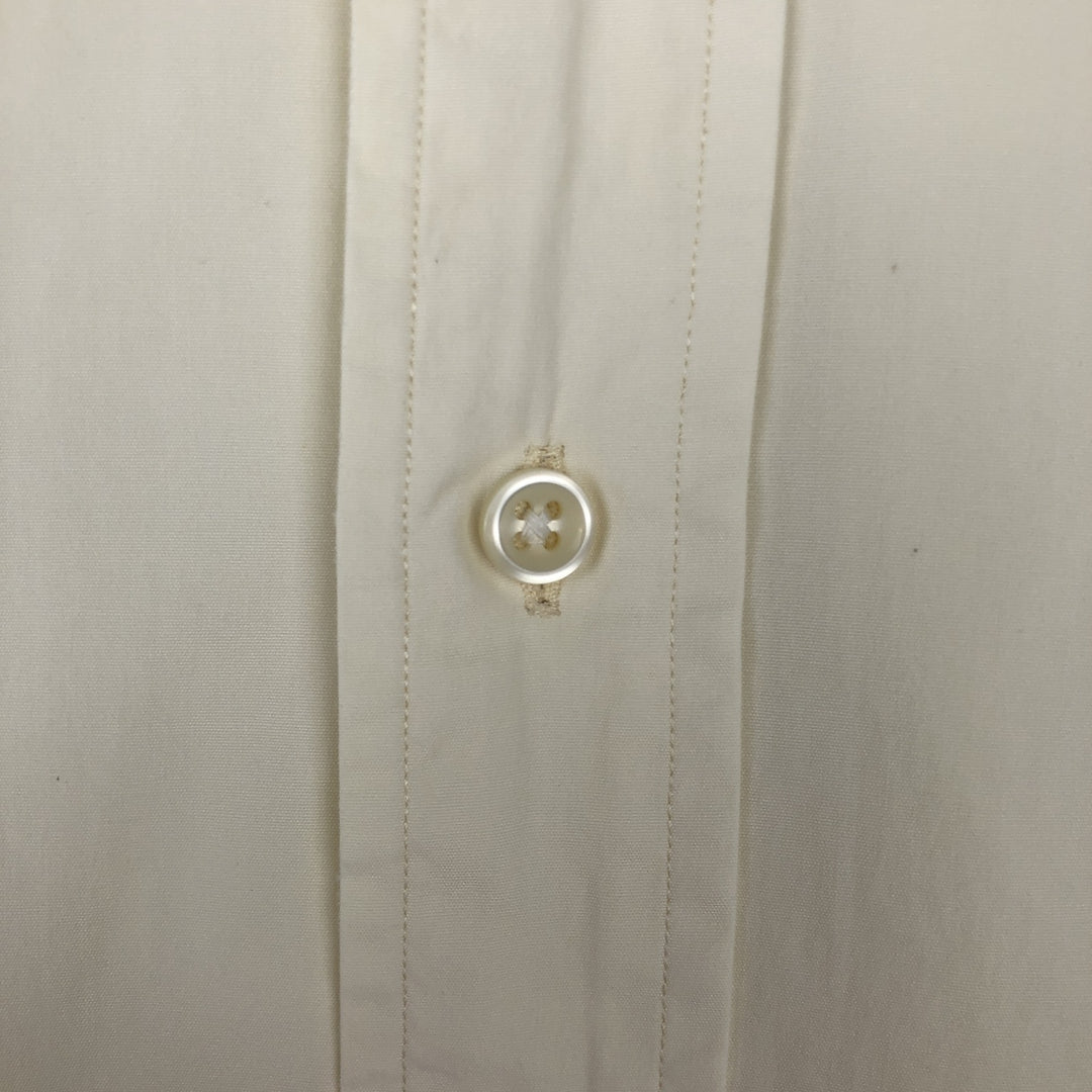 Ralph Lauren BLAKE short sleeve button down shirt, men's size S cotton lemon yellow Vintage Second Hand