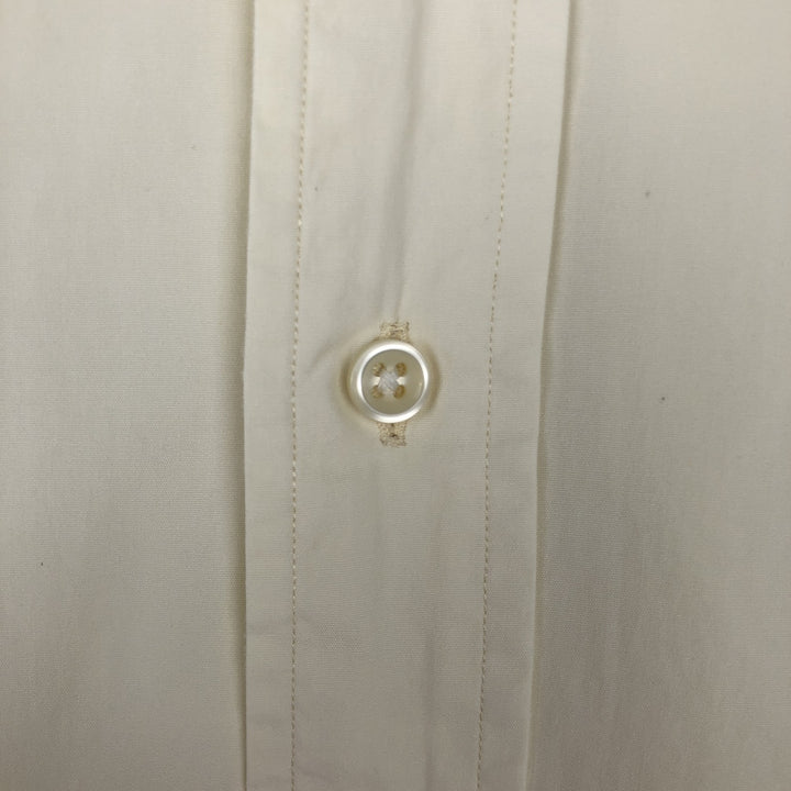 Ralph Lauren BLAKE short sleeve button down shirt, men's size S cotton lemon yellow Vintage Second Hand