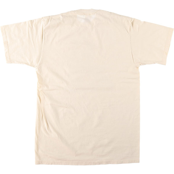 80s-90'S Jerzees Dog Print Animal T-Shirt, Made in USA, Men's Size L (approx.), Vintage cotton unbleached Vintage Second Hand