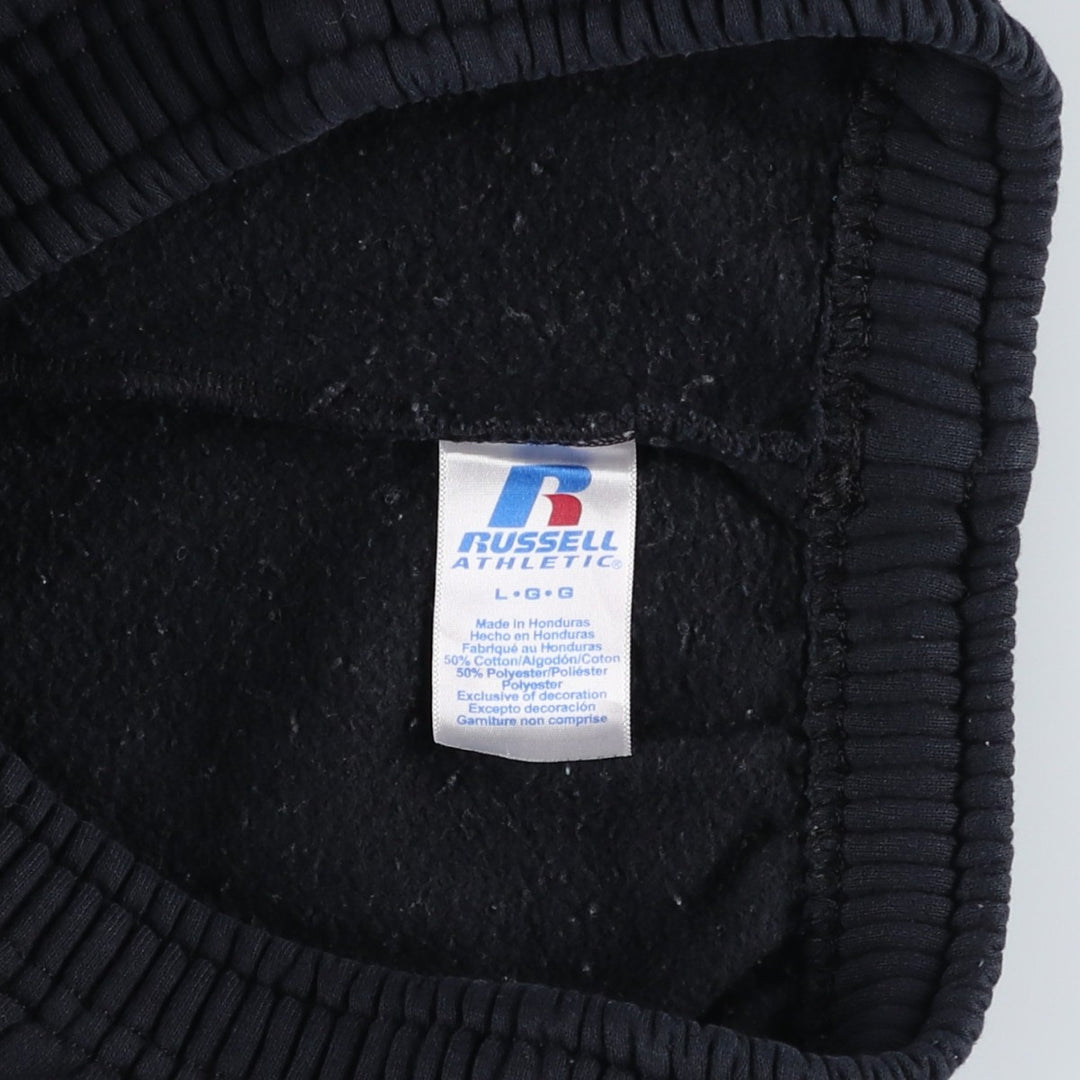 Russell Athletic sweatpants, men's size L (equivalent) cotton black type Vintage Second Hand