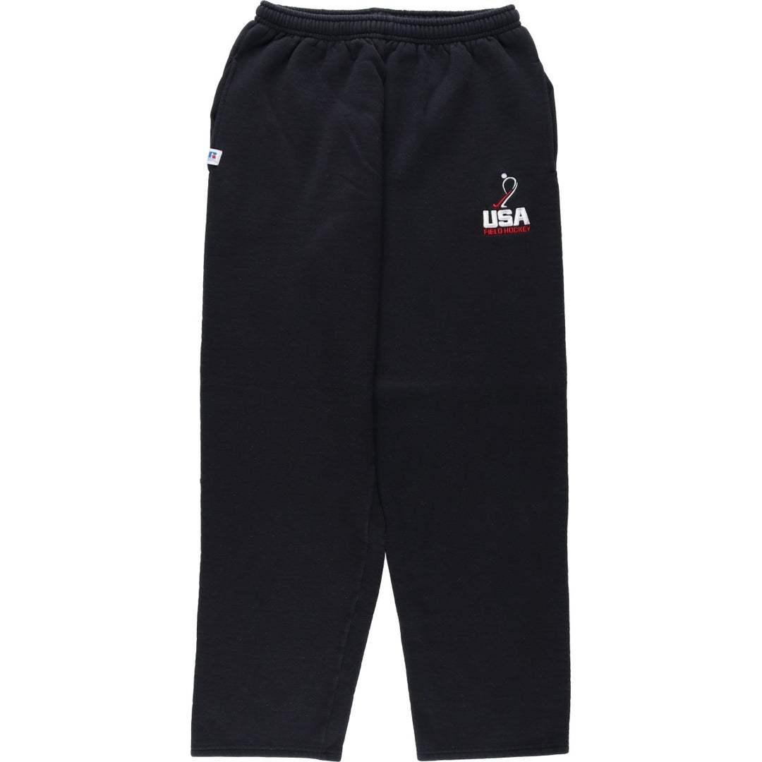 Russell Athletic sweatpants, men's size L (equivalent) cotton black type Vintage Second Hand