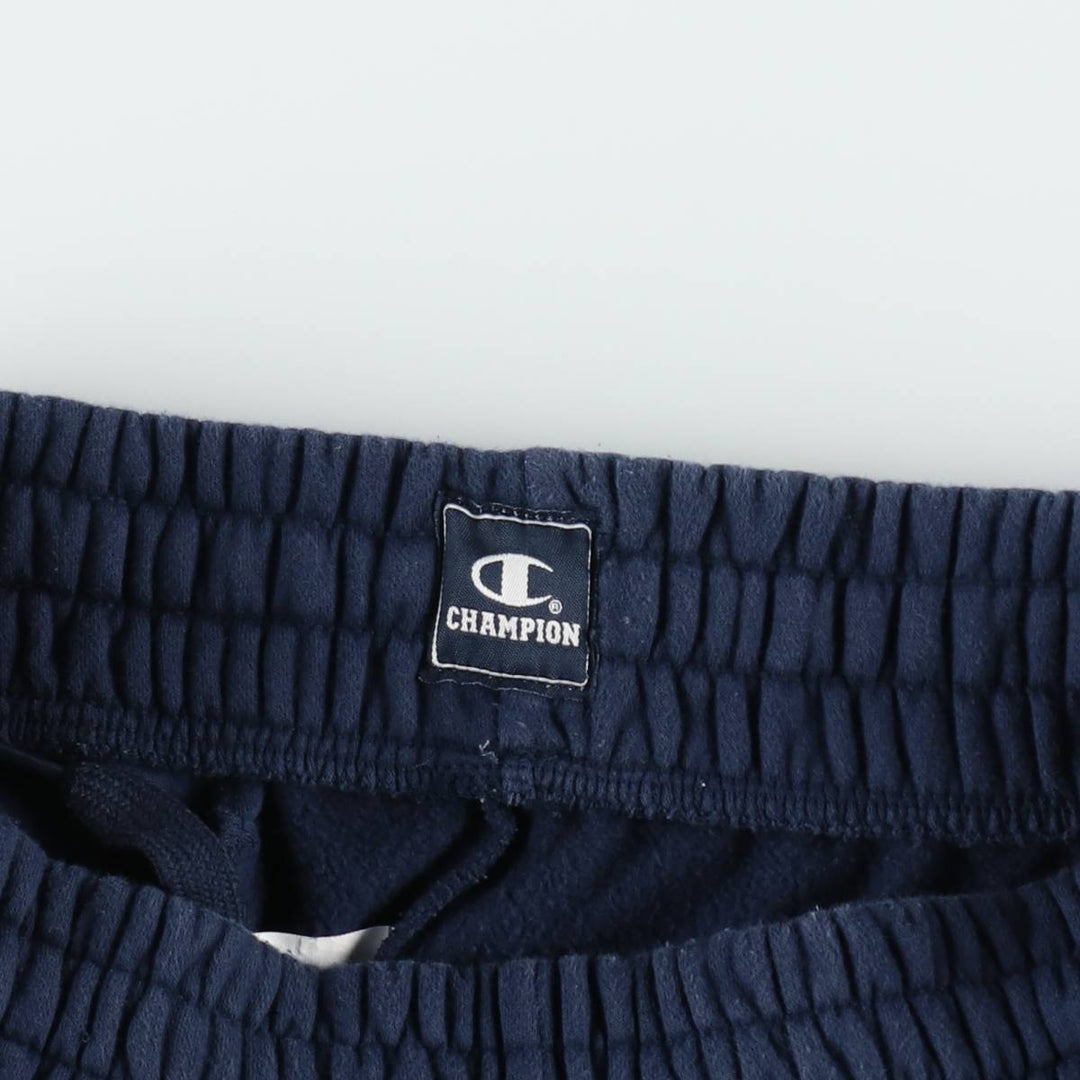 Champion sweatpants, men's size L (approx.), vintage. cotton navy blue type Vintage Second Hand