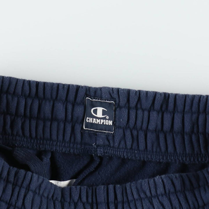 Champion sweatpants, men's size L (approx.), vintage. cotton navy blue type Vintage Second Hand