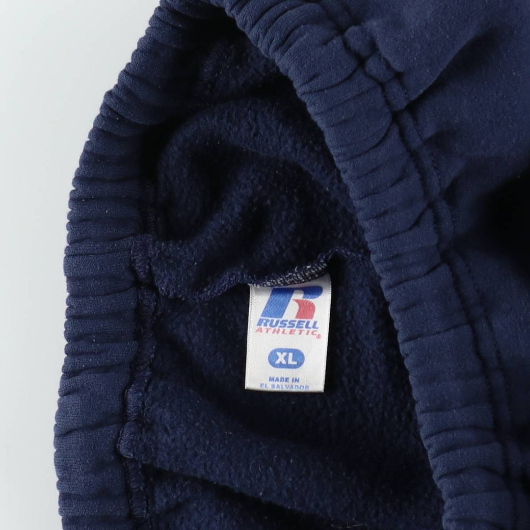 00'S ~ Russell Sweatpants Men's XL size cotton navy blue type Vintage Second Hand