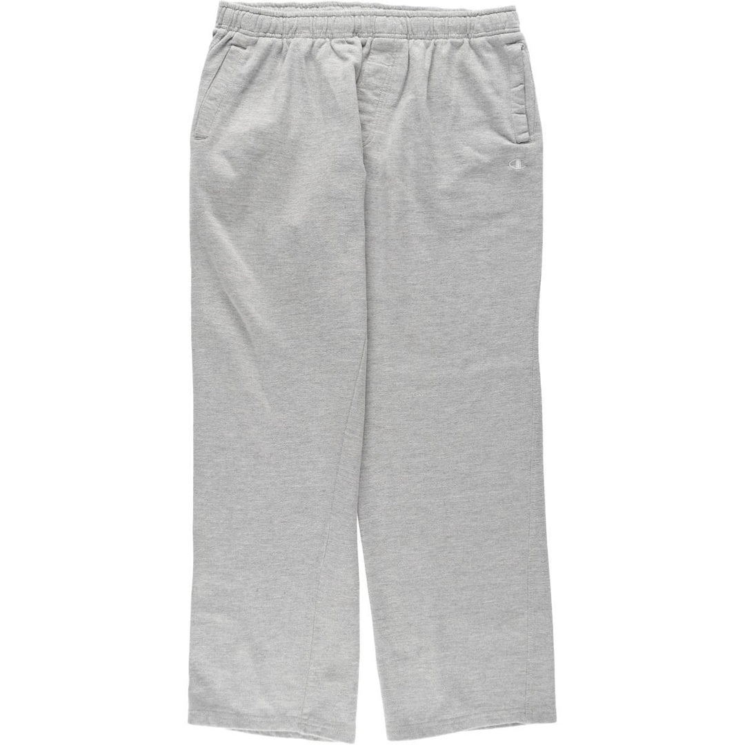 Champion elite sweatpants, men's size L cotton gray type Vintage Second Hand
