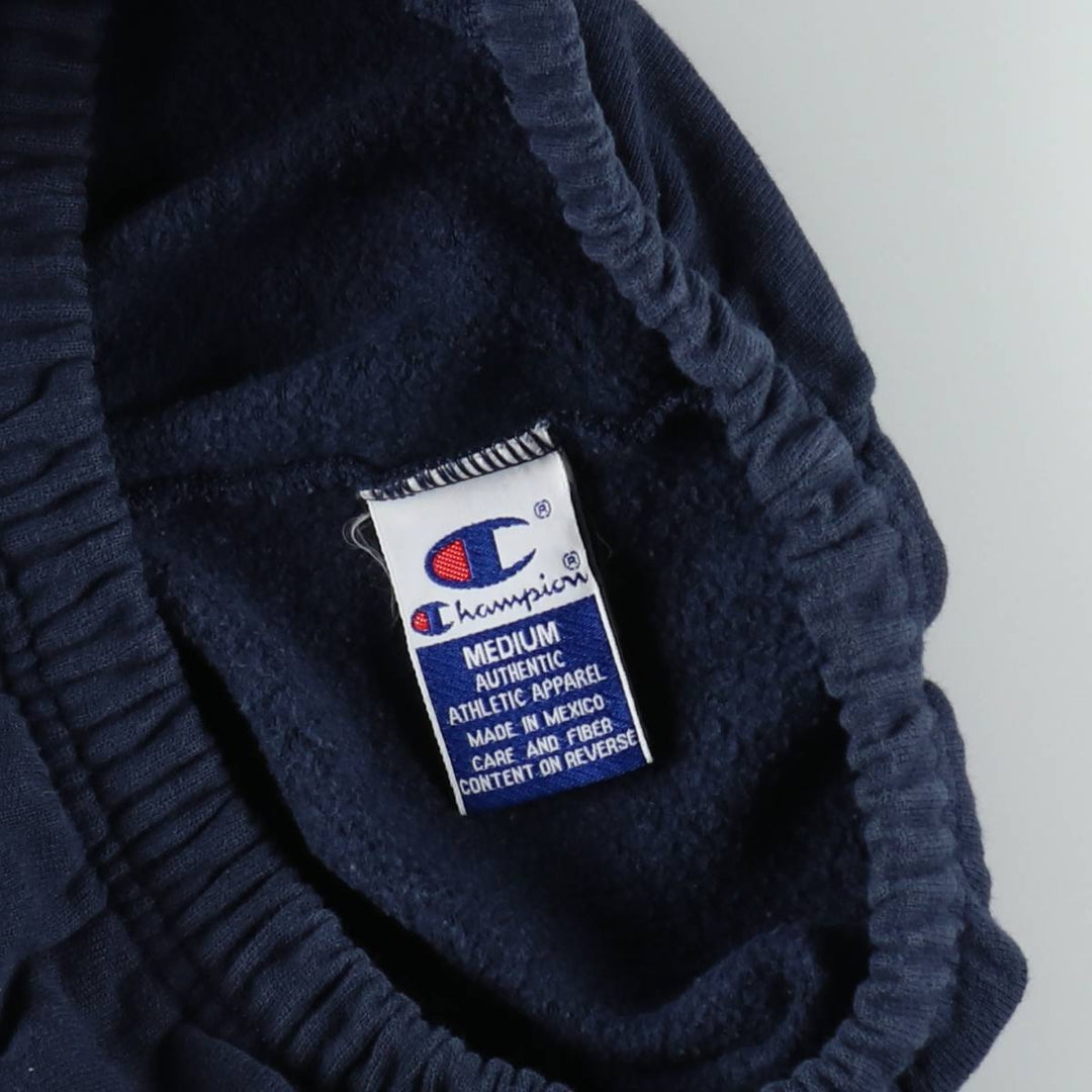 90s-00'S Champion Authentic Athletic Capparel Sweatpants, Men's Size M (approx.), Vintage cotton navy blue type Vintage Second Hand