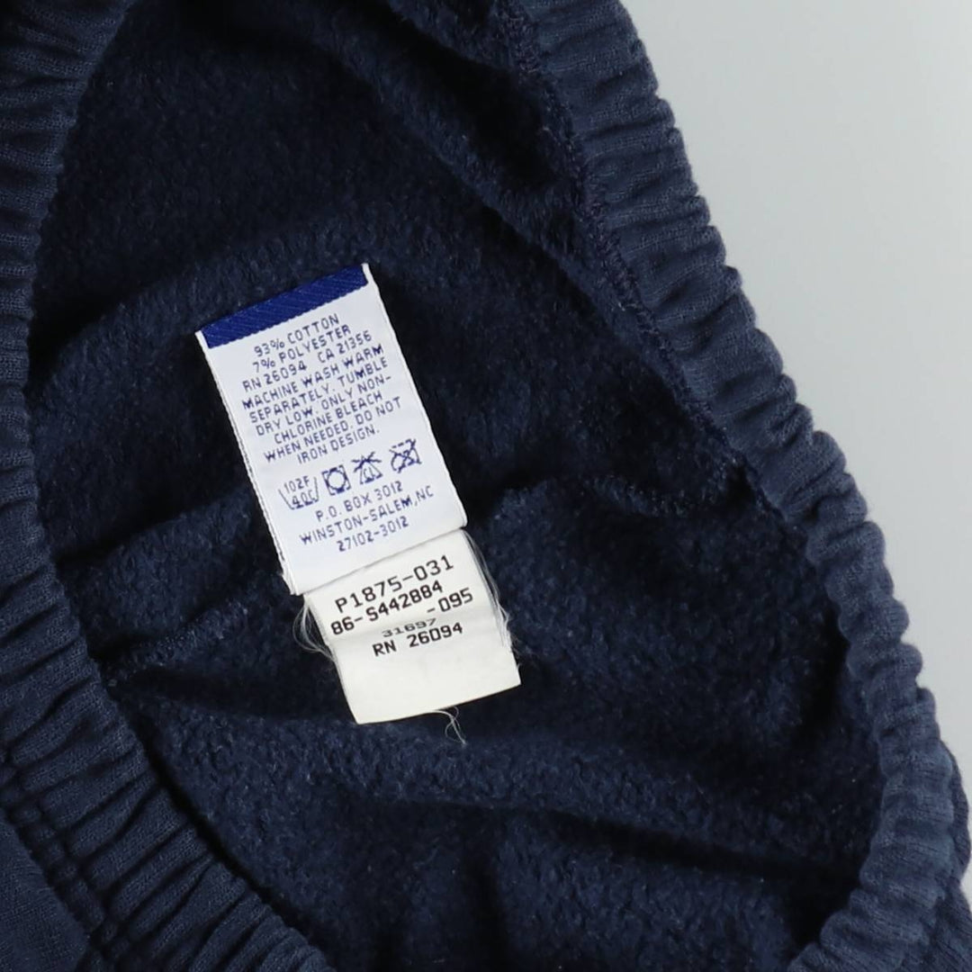 90s-00'S Champion Authentic Athletic Capparel Sweatpants, Men's Size M (approx.), Vintage cotton navy blue type Vintage Second Hand