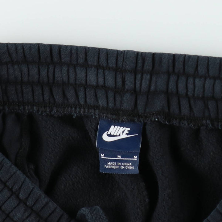 Nike Sweatpants, Men's M size cotton navy blue type Vintage Second Hand