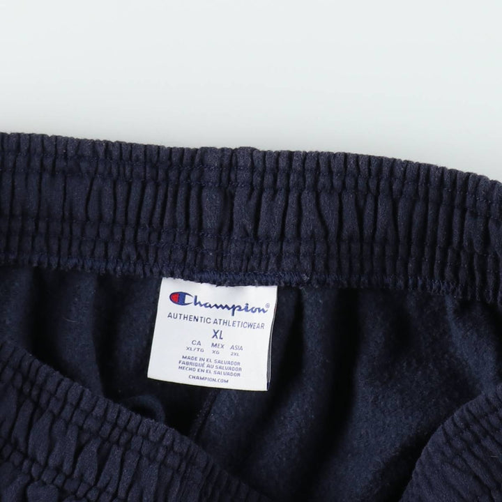 Champion Authentic Athleticswear Sweatpants, Men's XL cotton navy blue type Vintage Second Hand