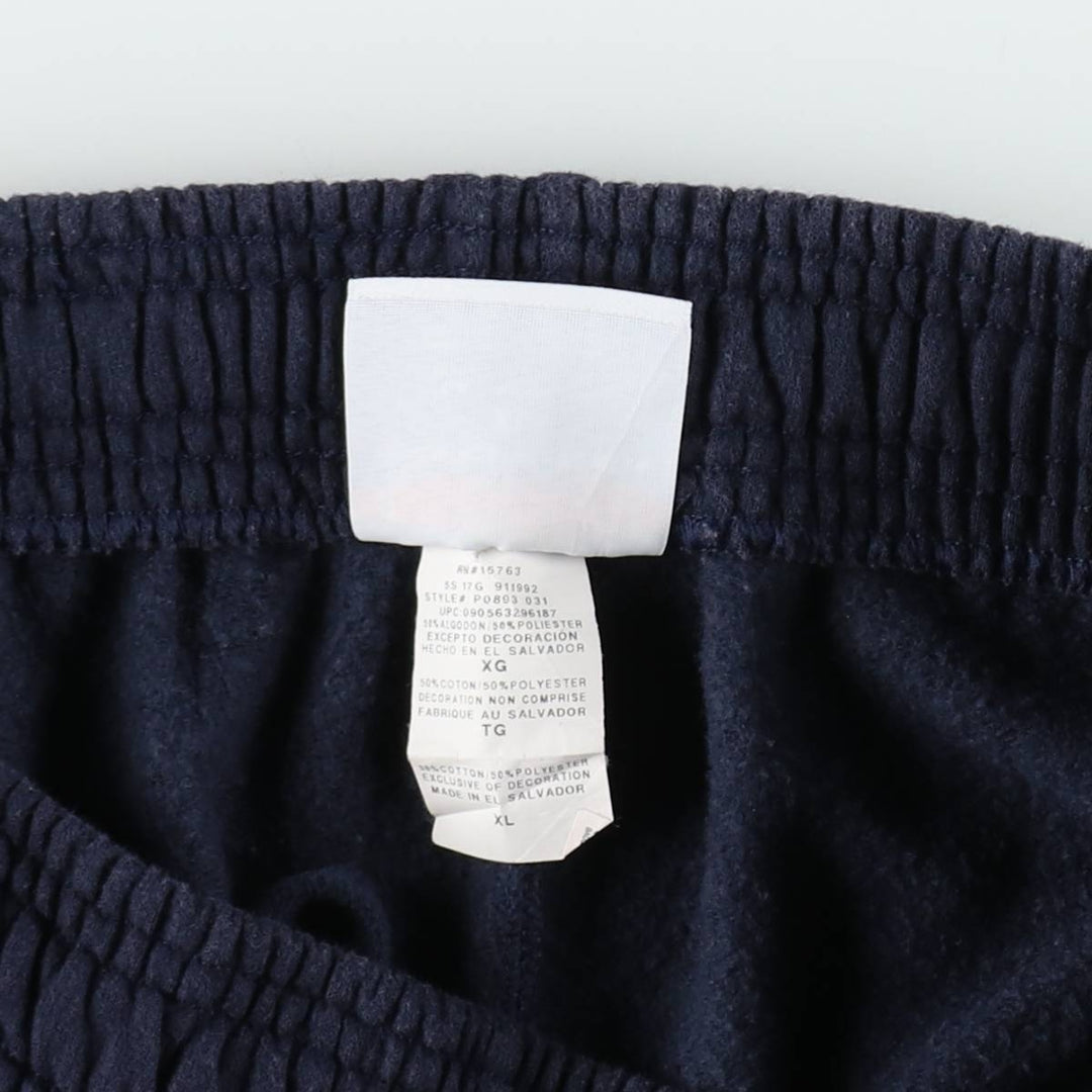 Champion Authentic Athleticswear Sweatpants, Men's XL cotton navy blue type Vintage Second Hand