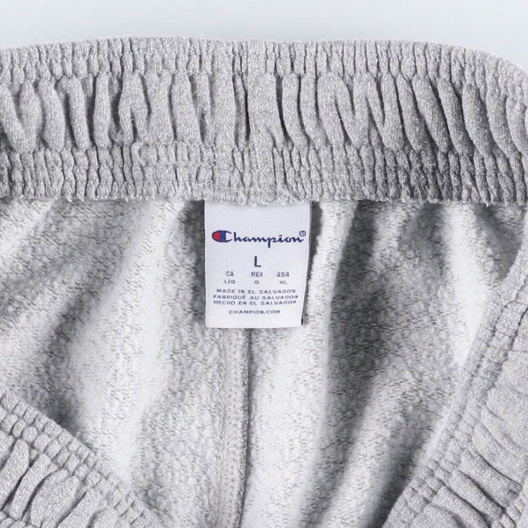 Champion sweatpants, men's size L cotton gray type Vintage Second Hand