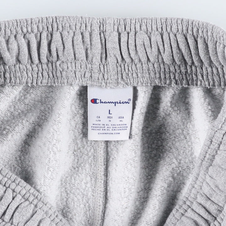 Champion sweatpants, men's size L cotton gray type Vintage Second Hand