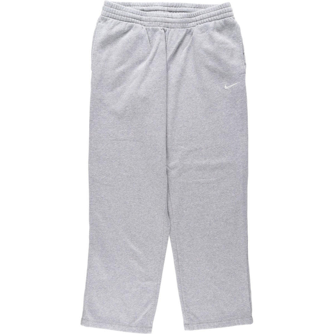 Nike Sweatpants, Men's Size L cotton gray type Vintage Second Hand