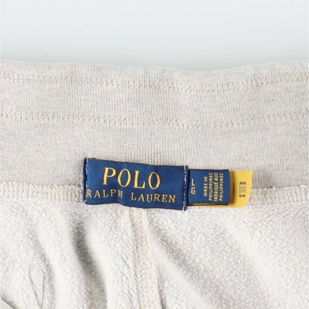Ralph Lauren POLO RALPH LAUREN sweatpants, men's size L cotton gray type Vintage Second Hand