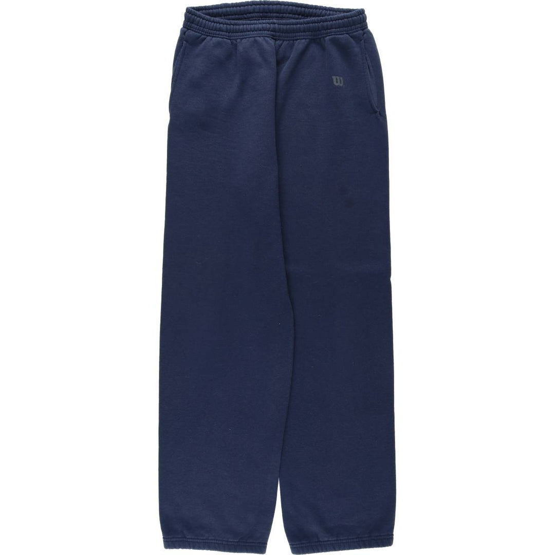 Wilson sweatpants, men's size L (approx.) cotton navy blue type Vintage Second Hand