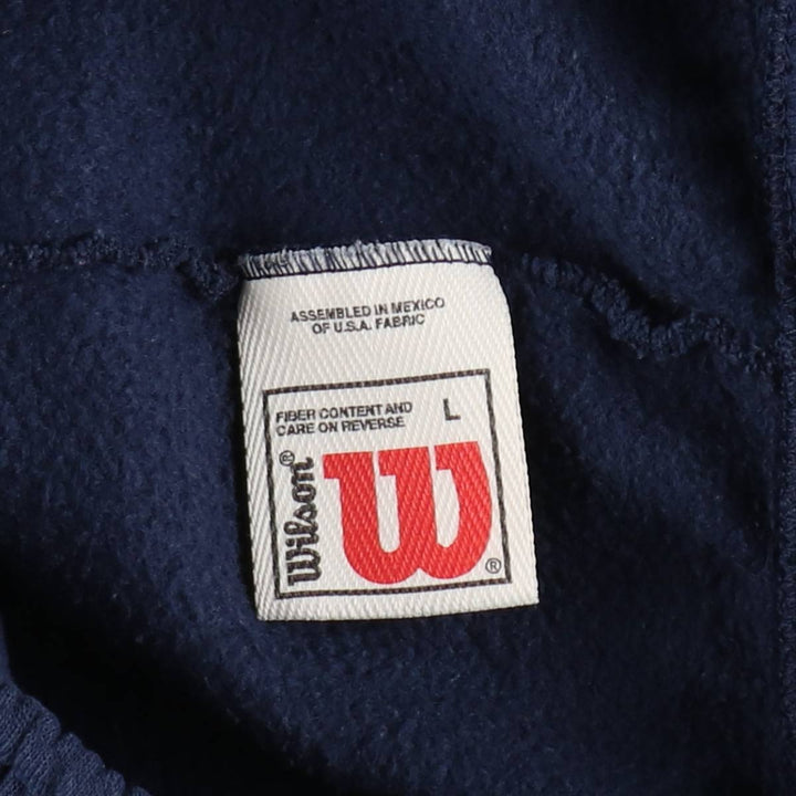 Wilson sweatpants, men's size L (approx.) cotton navy blue type Vintage Second Hand