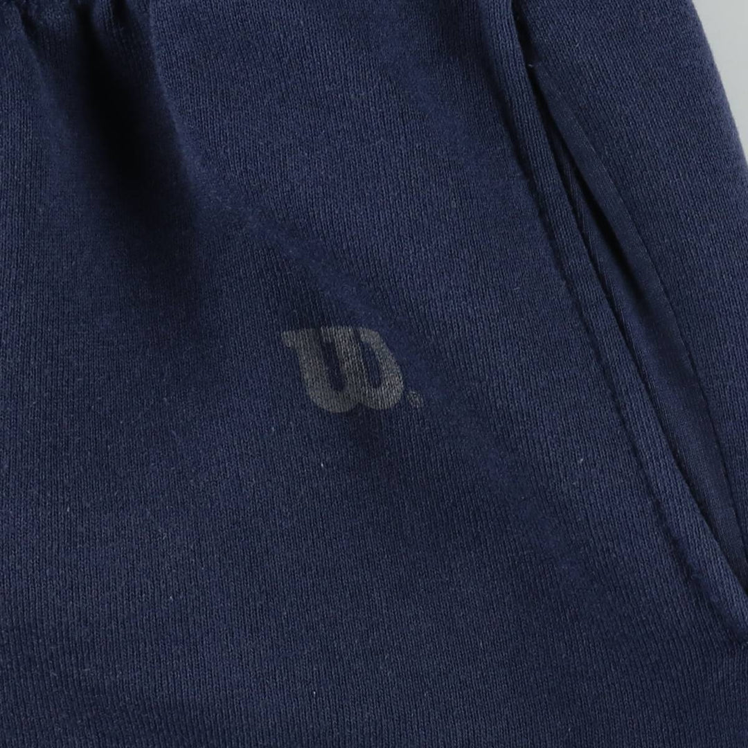Wilson sweatpants, men's size L (approx.) cotton navy blue type Vintage Second Hand
