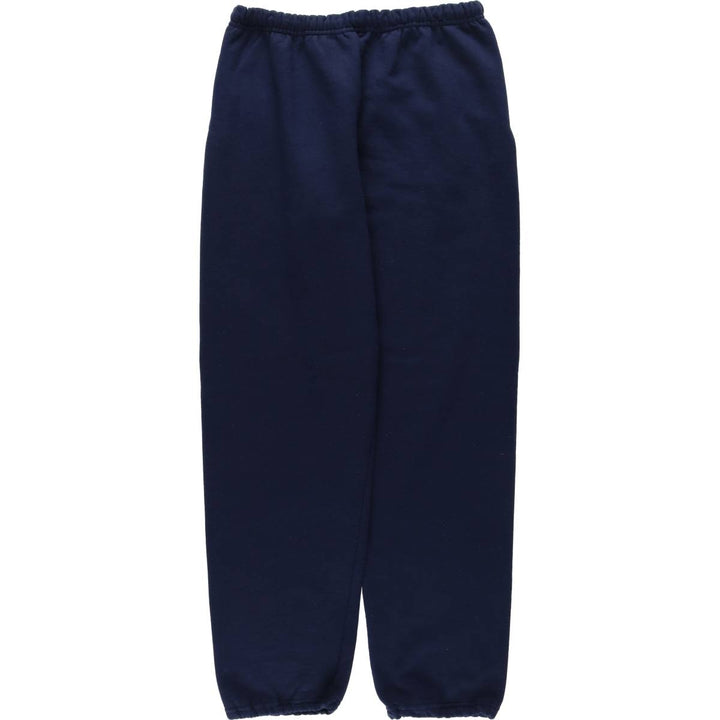 90'S Jerzees sweatpants, men's size XL equivalent, vintage. cotton navy blue type Vintage Second Hand