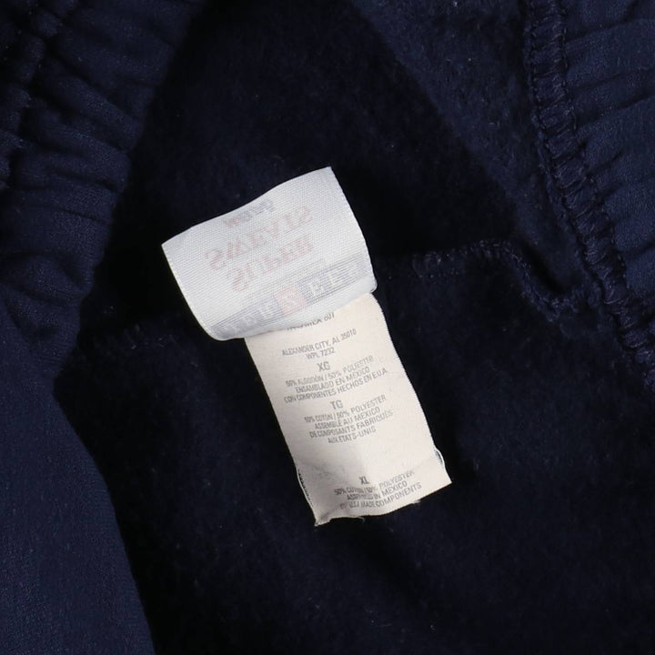 90'S Jerzees sweatpants, men's size XL equivalent, vintage. cotton navy blue type Vintage Second Hand