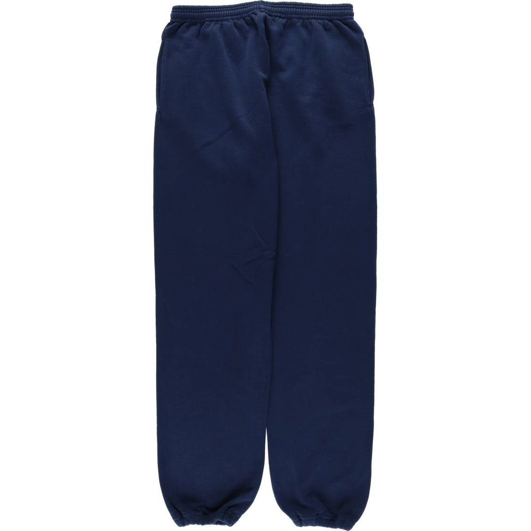 90'S Russell AHTLETIC Sweatpants, Made in USA, Men's XL equivalent, Vintage cotton navy blue type Vintage Second Hand