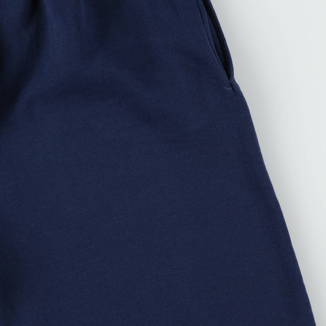 90'S Russell AHTLETIC Sweatpants, Made in USA, Men's XL equivalent, Vintage cotton navy blue type Vintage Second Hand