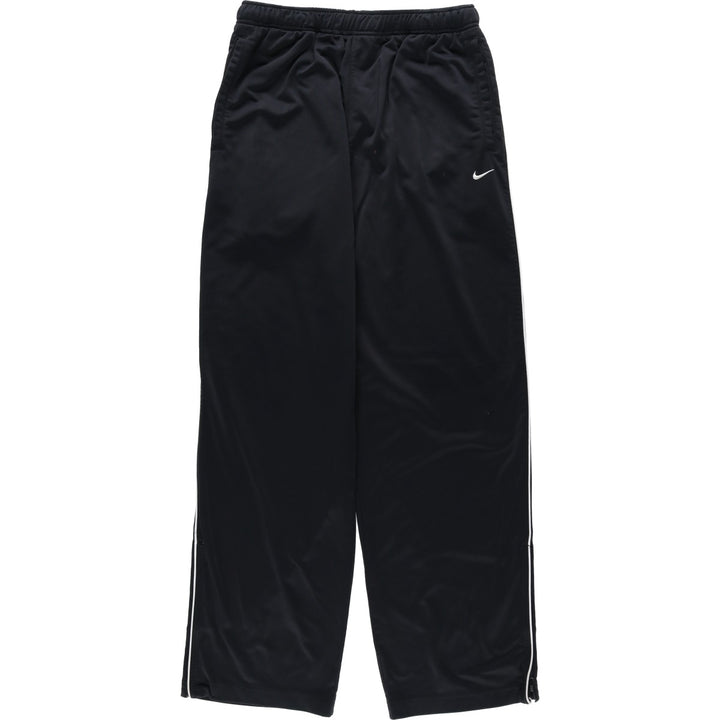 Nike Jersey Pants, Track Pants, Men's Size L polyester black type Vintage Second Hand