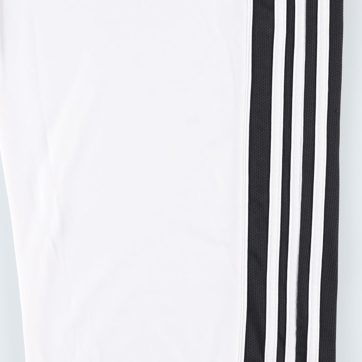 Adidas Track Pants, Men's XL polyester white type Vintage Second Hand