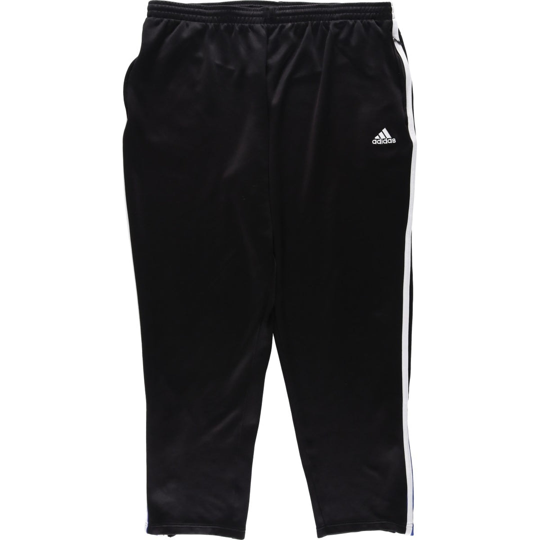 00'S adidas jersey pants track pants men's XL size polyester black type Vintage Second Hand