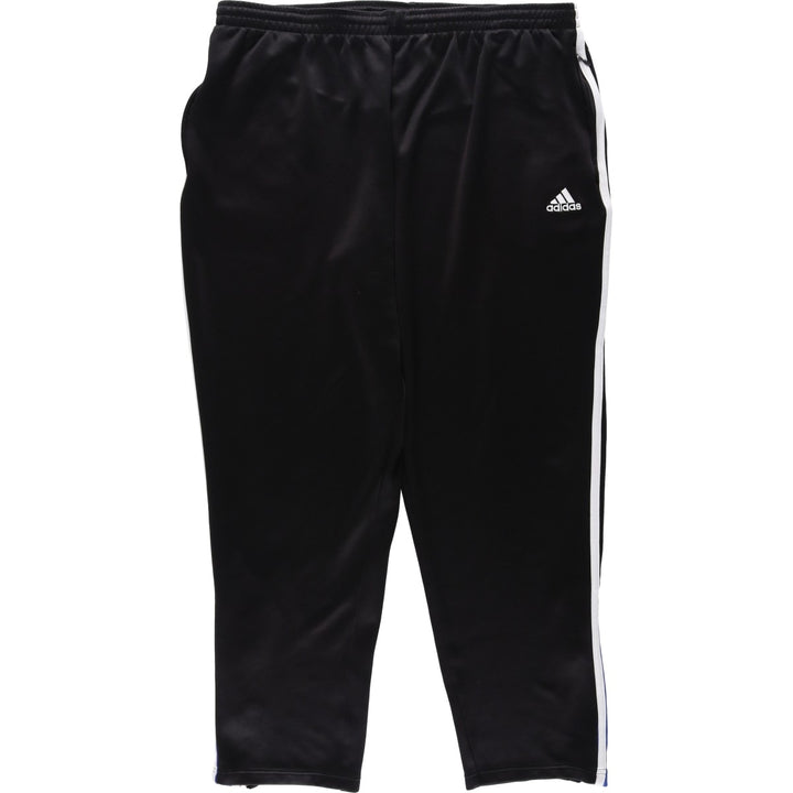00'S adidas jersey pants track pants men's XL size polyester black type Vintage Second Hand