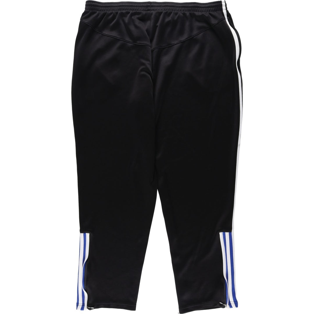 00'S adidas jersey pants track pants men's XL size polyester black type Vintage Second Hand