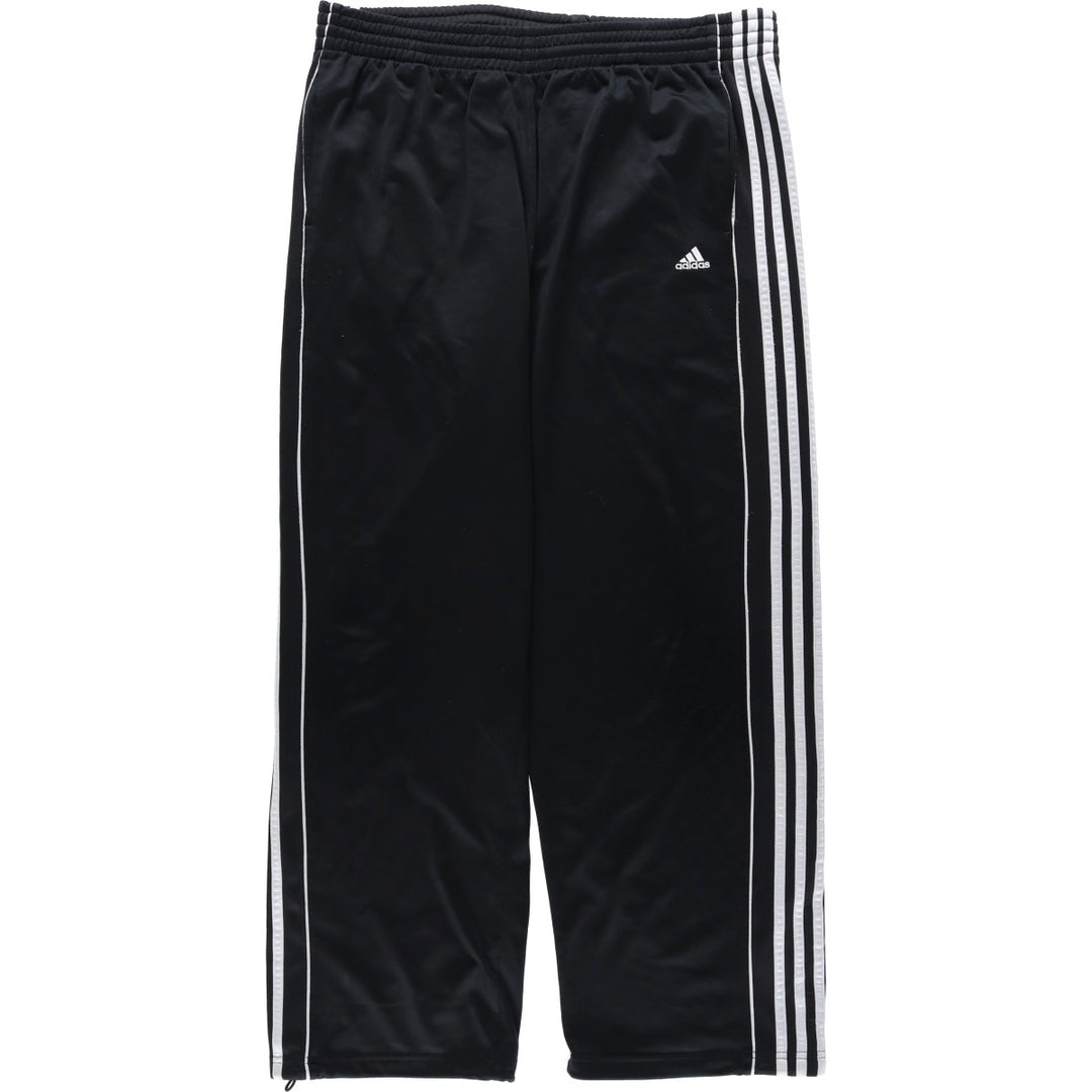00'S adidas jersey pants track pants men's size L polyester black type Vintage Second Hand