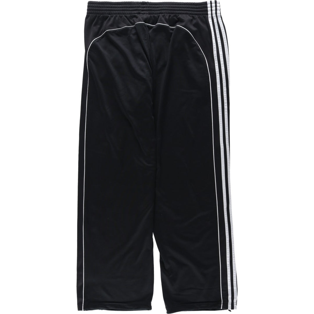 00'S adidas jersey pants track pants men's size L polyester black type Vintage Second Hand