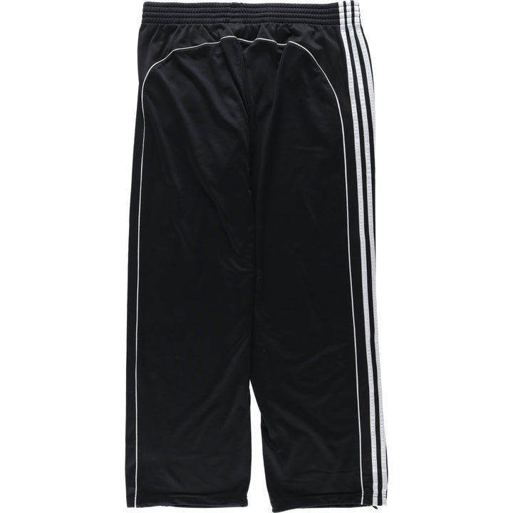 00'S adidas jersey pants track pants men's size L polyester black type Vintage Second Hand