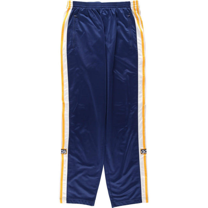 Vintage 80s-90'S Adidas track pants, size L, men's polyester navy blue type Vintage Second Hand