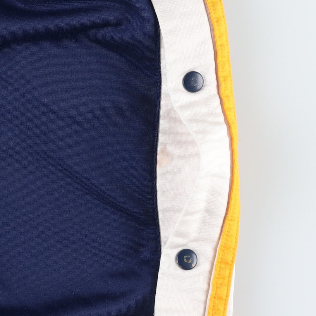 Vintage 80s-90'S Adidas track pants, size L, men's polyester navy blue type Vintage Second Hand