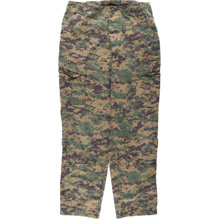 ROTHCO Camouflage Pattern Ripstop Military Cargo Pants Combat Pants (Men's Size M) cotton Khaki type Vintage Second Hand