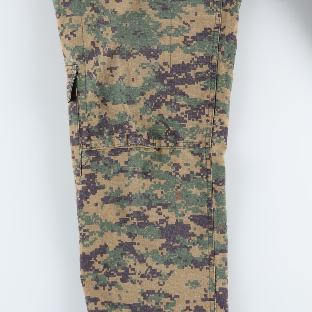 ROTHCO Camouflage Pattern Ripstop Military Cargo Pants Combat Pants (Men's Size M) cotton Khaki type Vintage Second Hand
